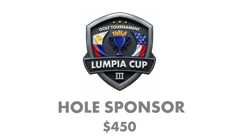 2026 Lumpia Cup Hole Sponsorship  Opportunity