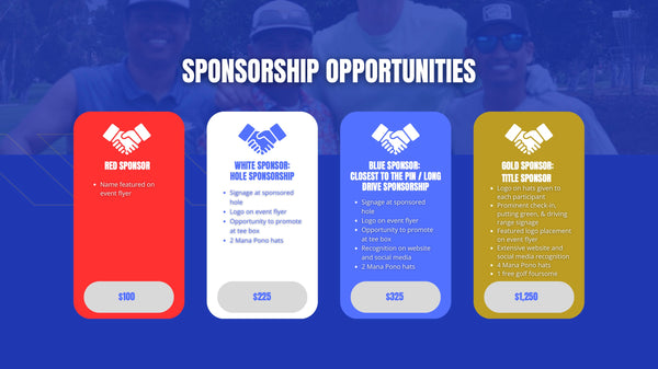 WHITE SPONSOR - HOLE SPONSORSHIP