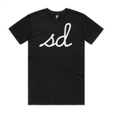 SD STAPLE TEE - BLACK