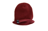 2 IN 1 Cuffed & Slouchy Beanie- SANGRIA