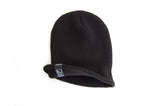 2 IN 1 Cuffed & Slouchy Beanie - JET BLK